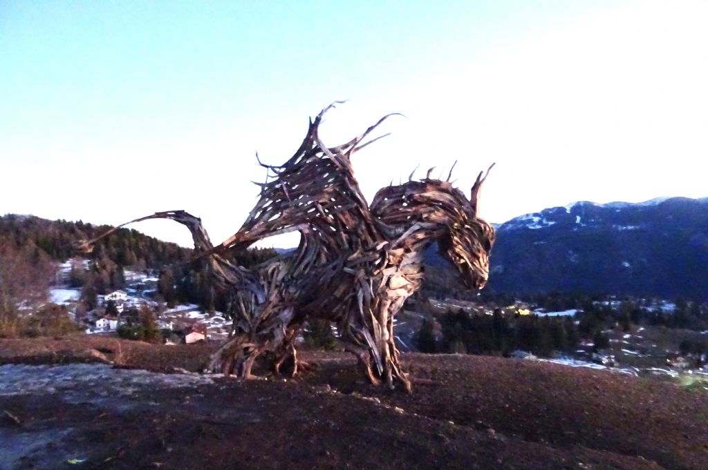 Tutte le sculture di Marco Martalar.....in Trentino